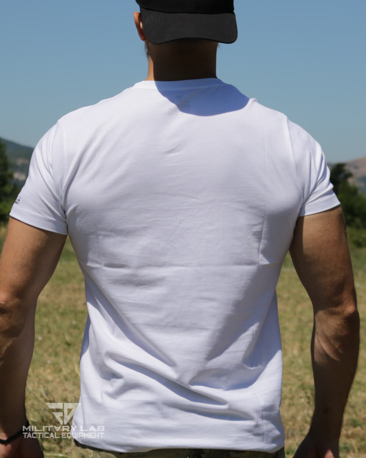 T-shirt I Violence Optical White- Military Lab - immagine 3