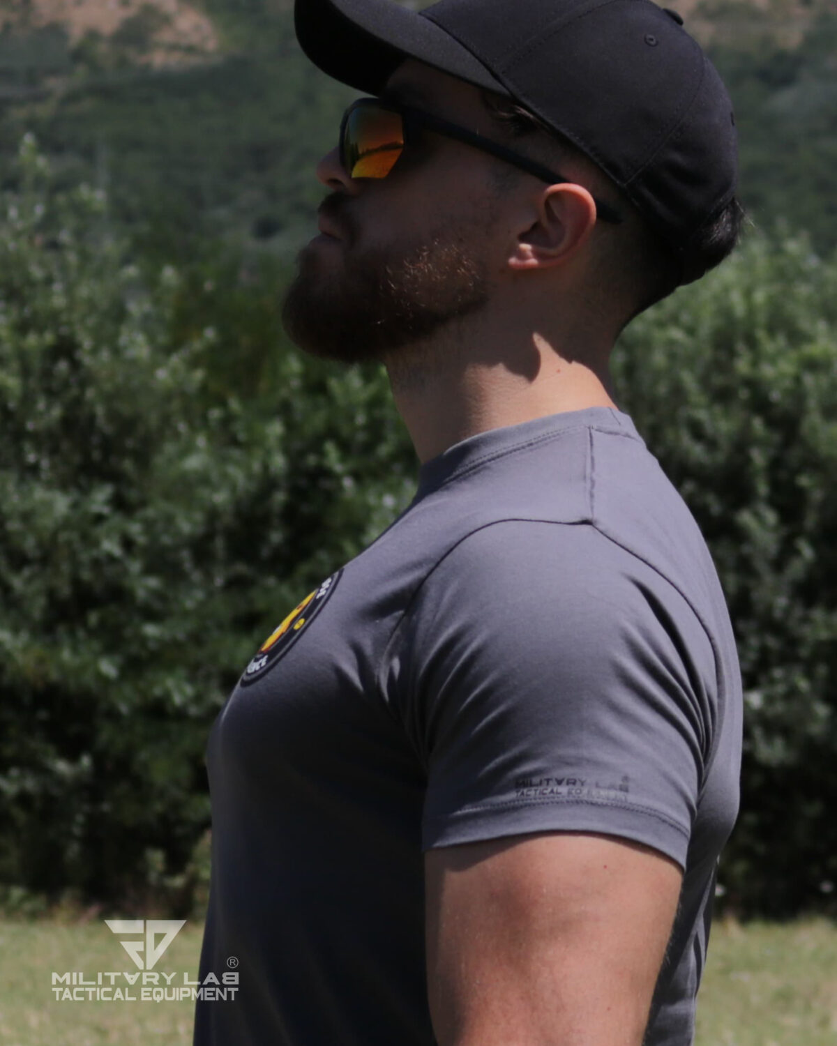 T-shirt I Violence Grey Matt - Military Lab - immagine 2