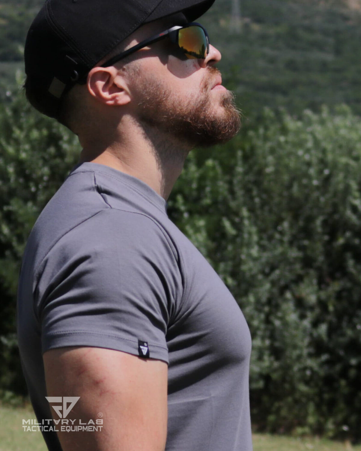 T-shirt I Violence Grey Matt - Military Lab - immagine 3