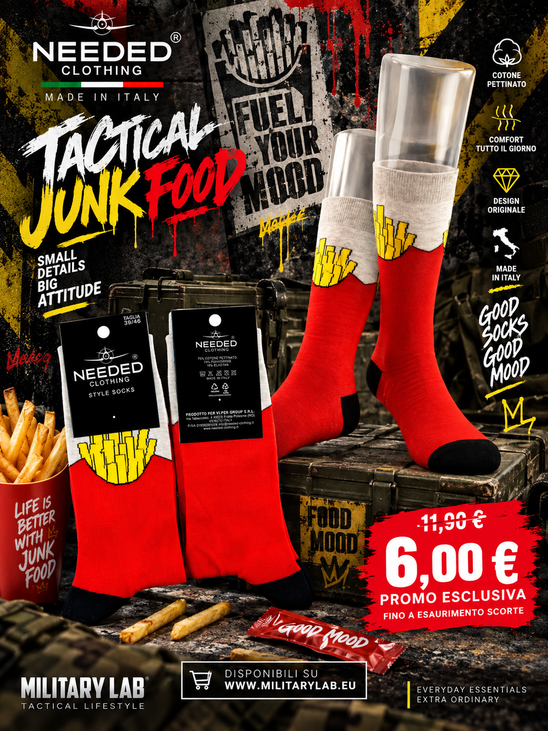 CZ1019 Socks Needed Clothing - EXCLUSIVE PROMO