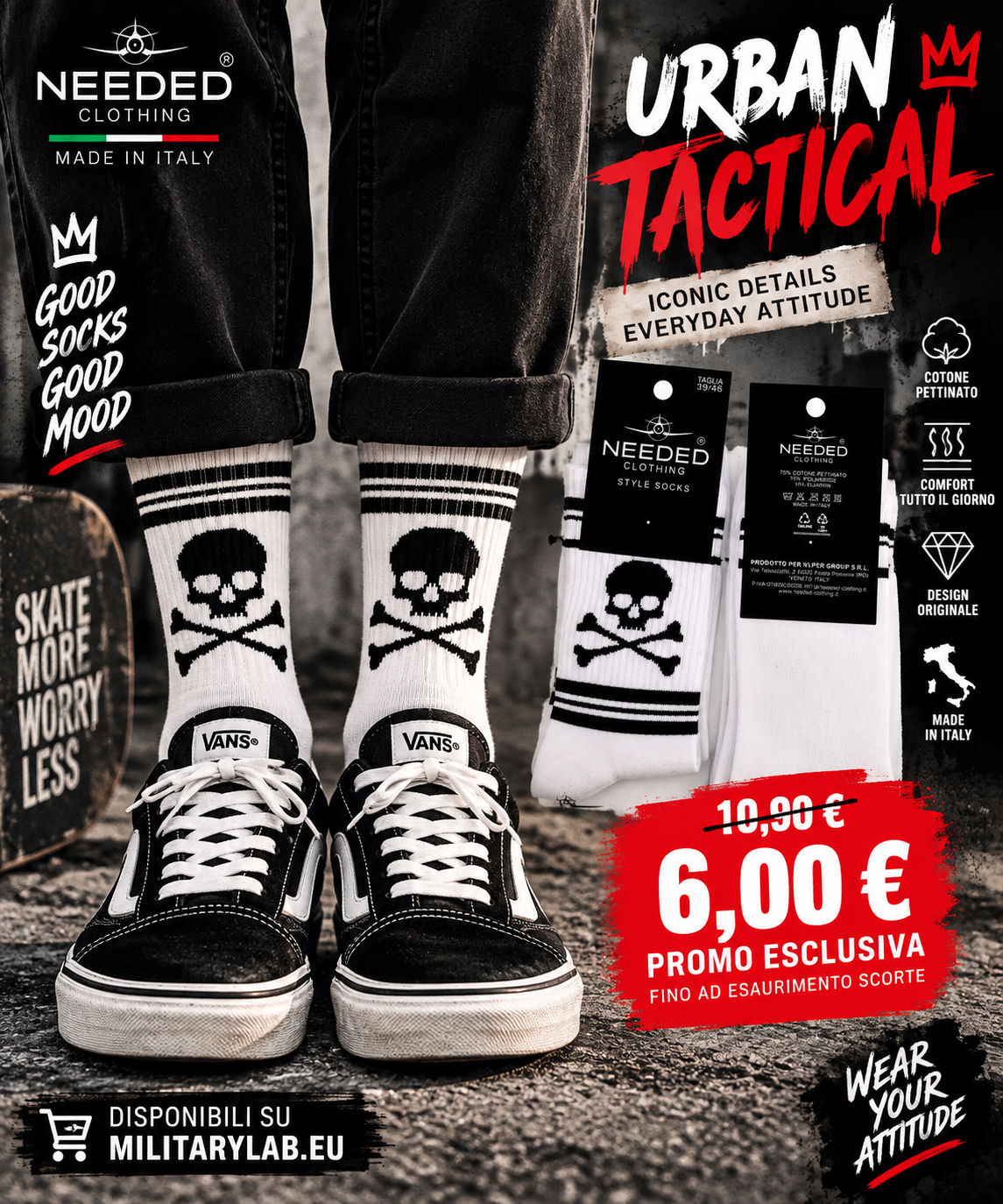 CZ1051 Socks Needed Clothing - EXCLUSIVE PROMO